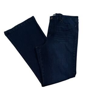 Sofia Jeans by Sofia Vegara Dark Wash Stretch Melisa Flare Jeans Women's Size 16